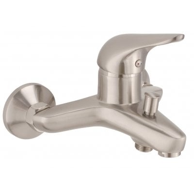Bateria wannowa ścienna inox Deante Vanilla BDL 511M